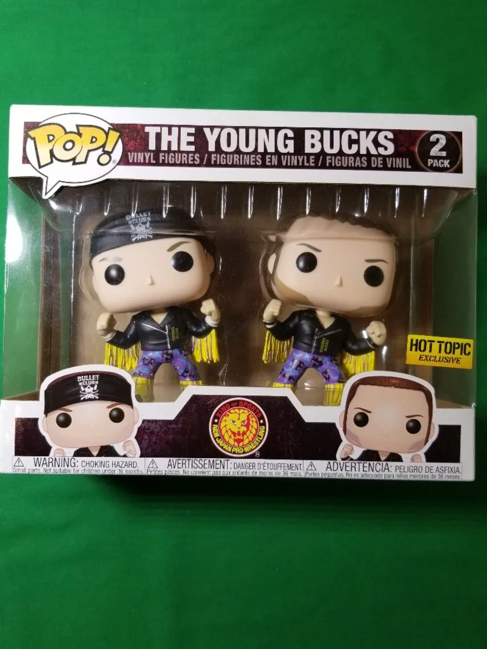 Funko Pop! The Young Bucks Vinyl Figures 2 Pack Hot Topic Exclusive